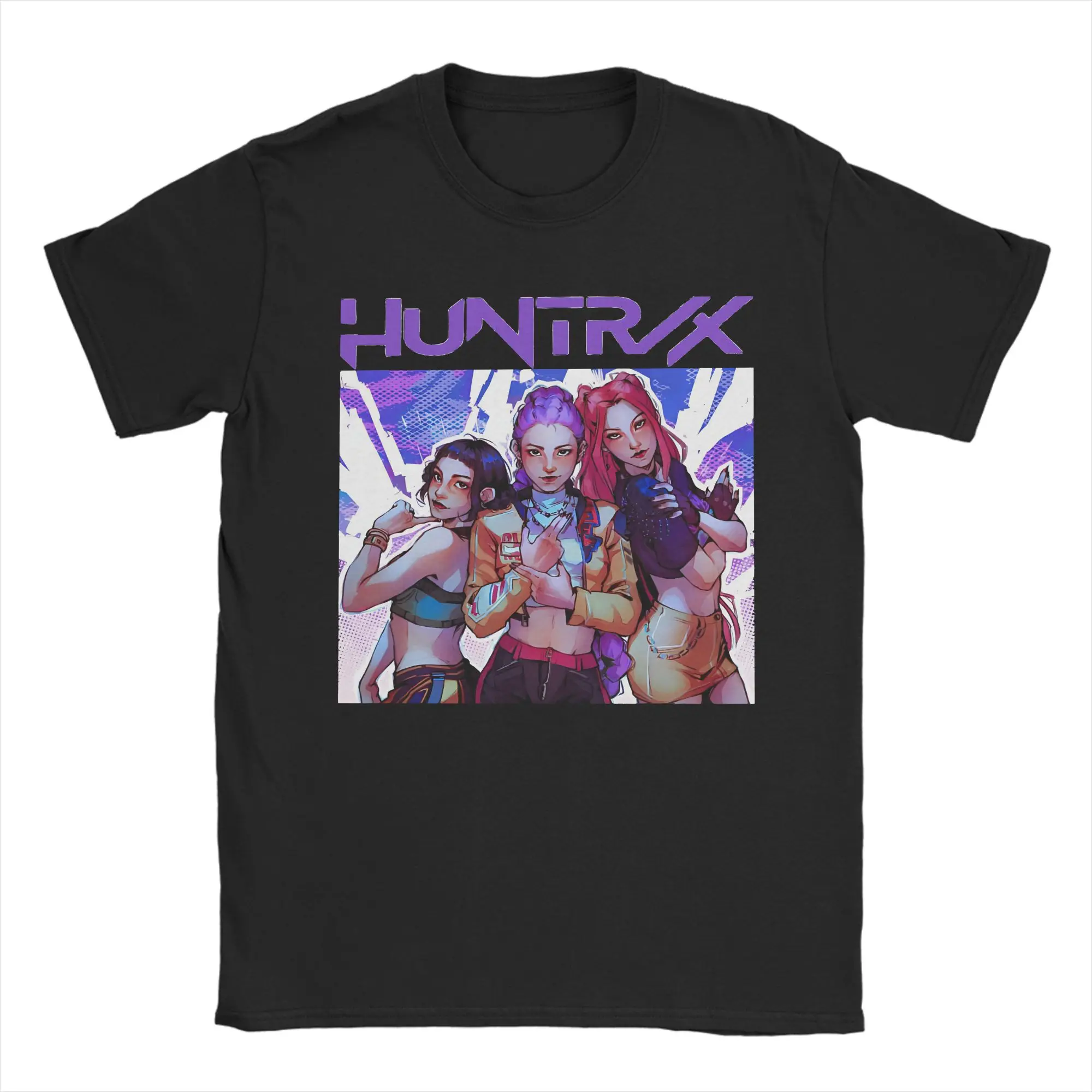 Men HUNTRIX Zoey Rumi Mira K pop Demon Hunters Fanart T Shirt Cotton Clothing Vintage Short Sleeve Crew Neck Tee Shirt T-Shirts
Men HUNTRIX Zoey Rumi Mira K pop Demon Hunters Fanart T Shirt Cotton Clothing Vintage Short Sleeve Crew Neck Tee Shirt T-Shirts