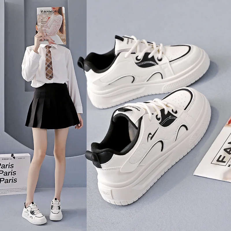 Luxury Fashionable and Comfortable Women Shoes New Korean Version Ins Female Student Sports and Leisure Board Shoes
Luxury Fashionable and Comfortable Women Shoes New Korean Version Ins Female Student Sports and Leisure Board Shoes