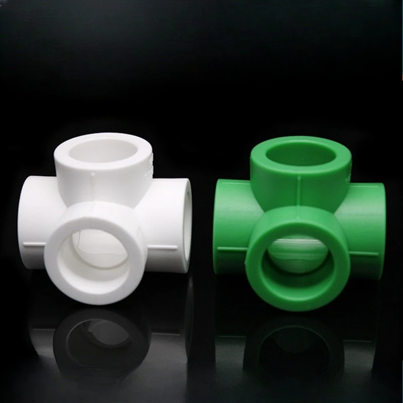 10Pcs PPR 3D Right Angle Cross 4 Way Fittings Water Pipe Connectors Home Plumbing Accessories For Cold Hot Water 20mm 25mm 32mm
10Pcs PPR 3D Right Angle Cross 4 Way Fittings Water Pipe Connectors Home Plumbing Accessories For Cold Hot Water 20mm 25mm 32mm