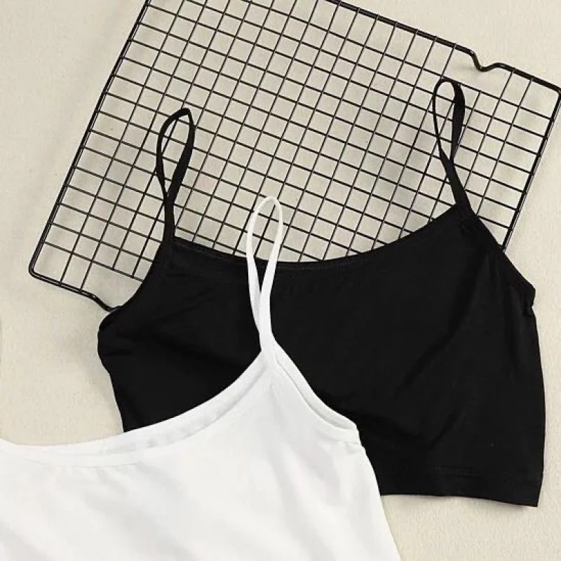 Summer Camisole Thin Inner Anti-Exposure Chest-Wrapped Bottoming Shirt White Bra Short Women's Beauty Back Underwear
Summer Camisole Thin Inner Anti-Exposure Chest-Wrapped Bottoming Shirt White Bra Short Women's Beauty Back Underwear