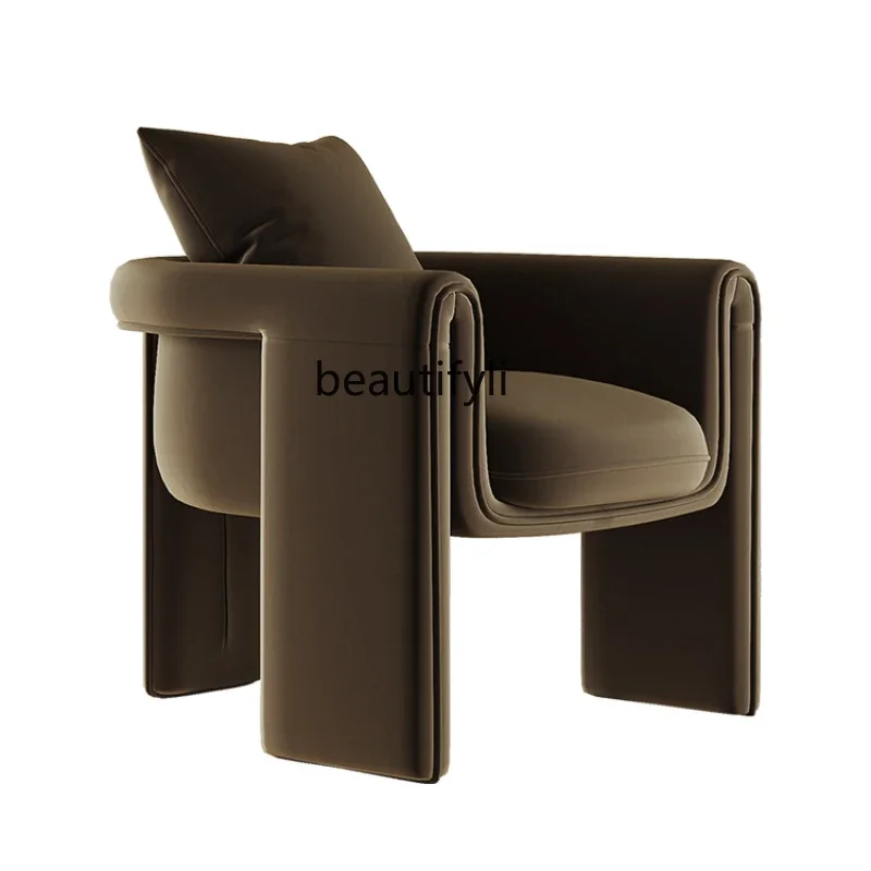 Ji Ji Feng Leisure Chair Fabric Designer Furniture Special-Shaped Chair Velvet Cloth Armrest Chair chairs for bedroom
Ji Ji Feng Leisure Chair Fabric Designer Furniture Special-Shaped Chair Velvet Cloth Armrest Chair chairs for bedroom