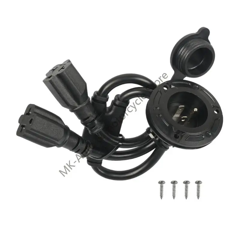20Amp RVs Power Inlet Splitter for Trailers Motorhomes
20Amp RVs Power Inlet Splitter for Trailers Motorhomes