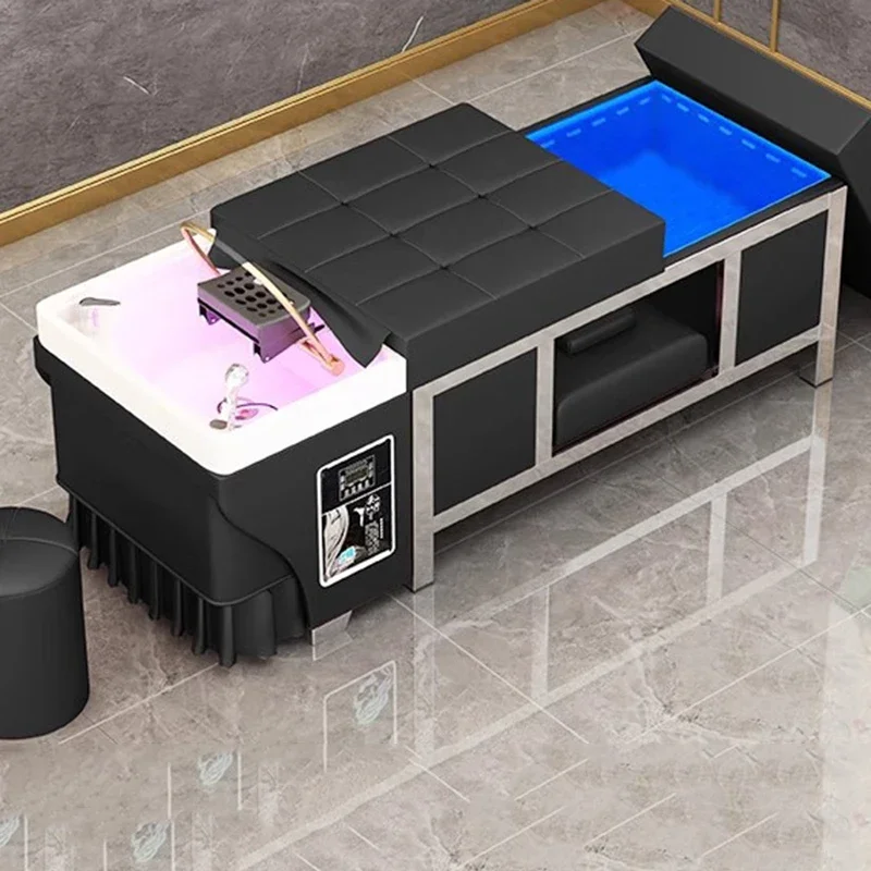 Water Tank Shampoo Chair Portable Water Circulation Hair Wash Chair Massage Luxury Fauteuil Coiffure Salon Furniture MQ50SC
Water Tank Shampoo Chair Portable Water Circulation Hair Wash Chair Massage Luxury Fauteuil Coiffure Salon Furniture MQ50SC