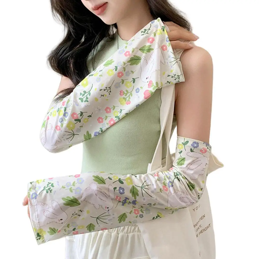 Cycling Driving Ice Silk Sleeve Summer Loose Sunscreen Sleeve Floral Pattern Arm Glove Sleeves Breathable Arm Cuff Arm Guard
Cycling Driving Ice Silk Sleeve Summer Loose Sunscreen Sleeve Floral Pattern Arm Glove Sleeves Breathable Arm Cuff Arm Guard