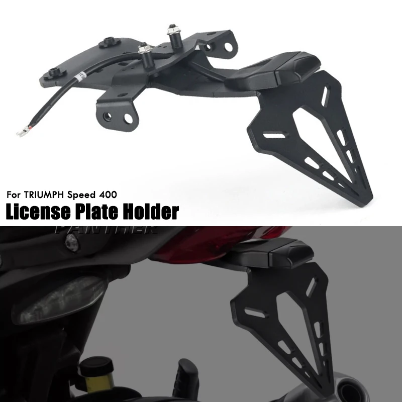 Motorcycle License Plate Holder Fender Eliminator Rear Short Tail Tidy Bracket For TRIUMPH SPEED400 Speed 400 2024 2025
Motorcycle License Plate Holder Fender Eliminator Rear Short Tail Tidy Bracket For TRIUMPH SPEED400 Speed 400 2024 2025