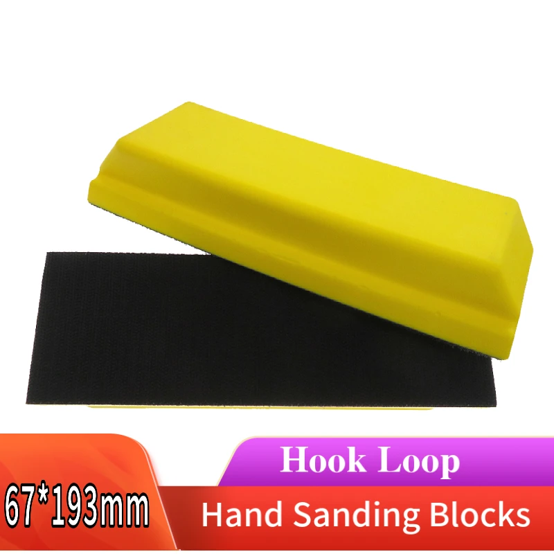 67x193mm Hand Sanding Block PU Foam Abrasive Tools Polishing Pad for Hook & Loop Disc Wood Furniture Restoration Home Arts Craft
67x193mm Hand Sanding Block PU Foam Abrasive Tools Polishing Pad for Hook & Loop Disc Wood Furniture Restoration Home Arts Craft