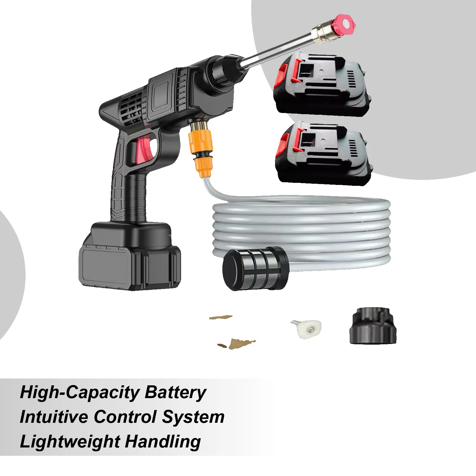 Cordless Pressure Washer Car Spray Cleaner Machine Battery Powered High Pressure Cordless Washer For Deck Driveway Patio House
Cordless Pressure Washer Car Spray Cleaner Machine Battery Powered High Pressure Cordless Washer For Deck Driveway Patio House