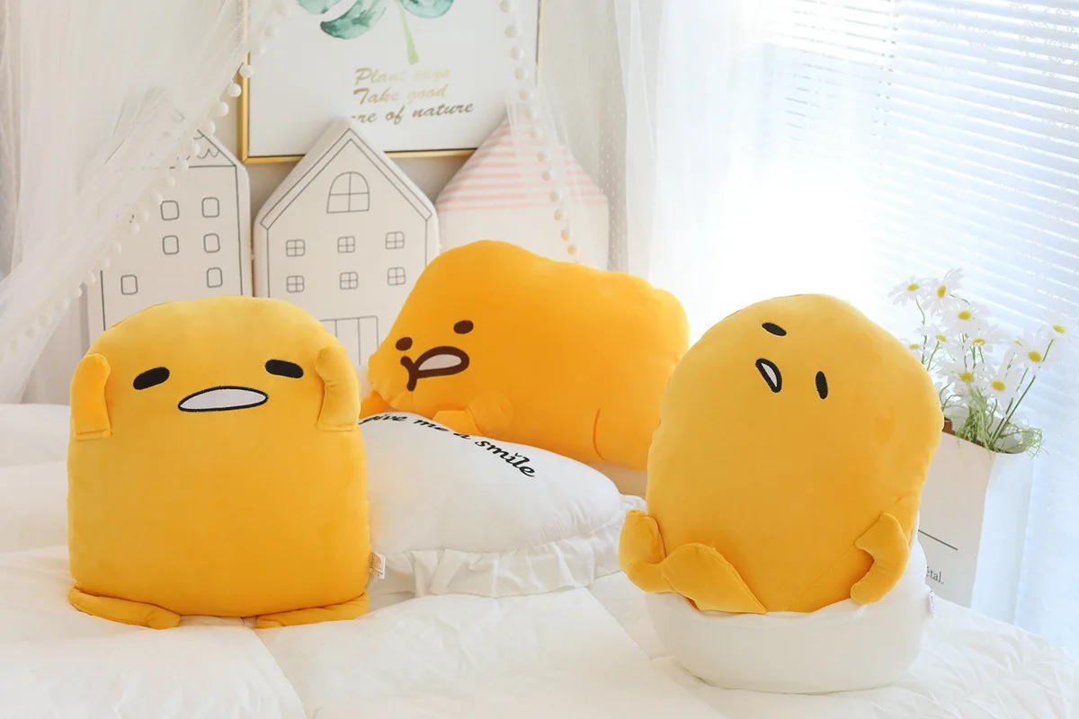 Kawaii Sanrio Gudetama плюшевая игрушка милая аниме яйцо Мягкая кукла прекрасный Декор комнаты Гудетама Подушка прикроватная подушка подарки для детей
Kawaii Sanrio Gudetama плюшевая игрушка милая аниме яйцо Мягкая кукла прекрасный Декор комнаты Гудетама Подушка прикроватная подушка подарки для детей