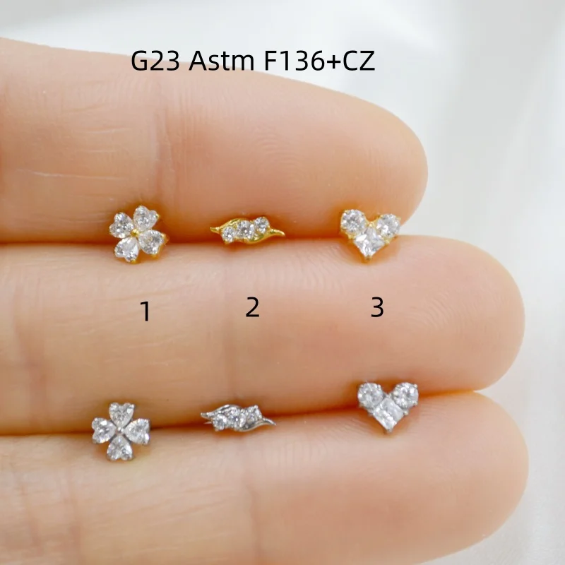 Новые украшения для пирсинга из титана G23, 10 шт., 16Gx8мм, ASTM F136, с фианитами, для губ, лабретов, ушей, хеликсов, трагусов, рууков, штанг и пирсинг-гвоздиков
Новые украшения для пирсинга из титана G23, 10 шт., 16Gx8мм, ASTM F136, с фианитами, для губ, лабретов, ушей, хеликсов, трагусов, рууков, штанг и пирсинг-гвоздиков