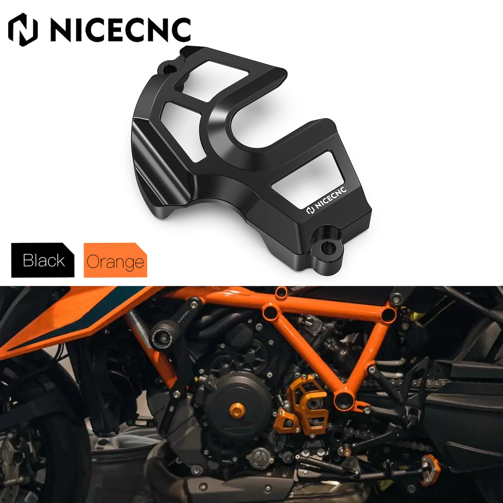 For KTM 1290 Super Adventure R S 2021-2024 Front Sprocket Cover 1290 Super Duke R EVO 2022-2023 1390 Super Duke R/EVO 2024
For KTM 1290 Super Adventure R S 2021-2024 Front Sprocket Cover 1290 Super Duke R EVO 2022-2023 1390 Super Duke R/EVO 2024