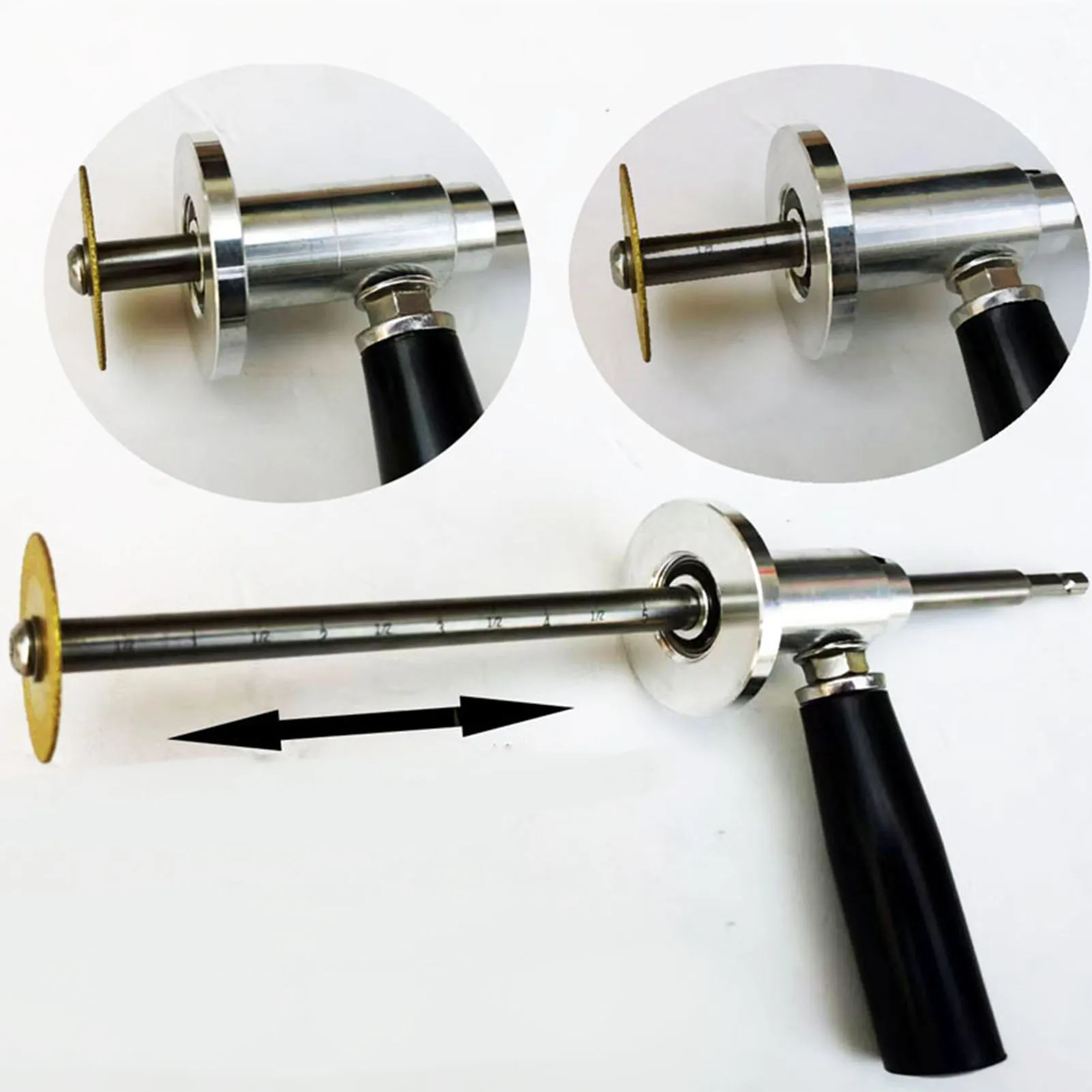 Inside Pipe Cutter for PVC Pipes Adjustable Cutting Depth with 1/4in Hex Shank 6 Saw Blades for Impact Driver Inside Pipe Cutter
Inside Pipe Cutter for PVC Pipes Adjustable Cutting Depth with 1/4in Hex Shank 6 Saw Blades for Impact Driver Inside Pipe Cutter
