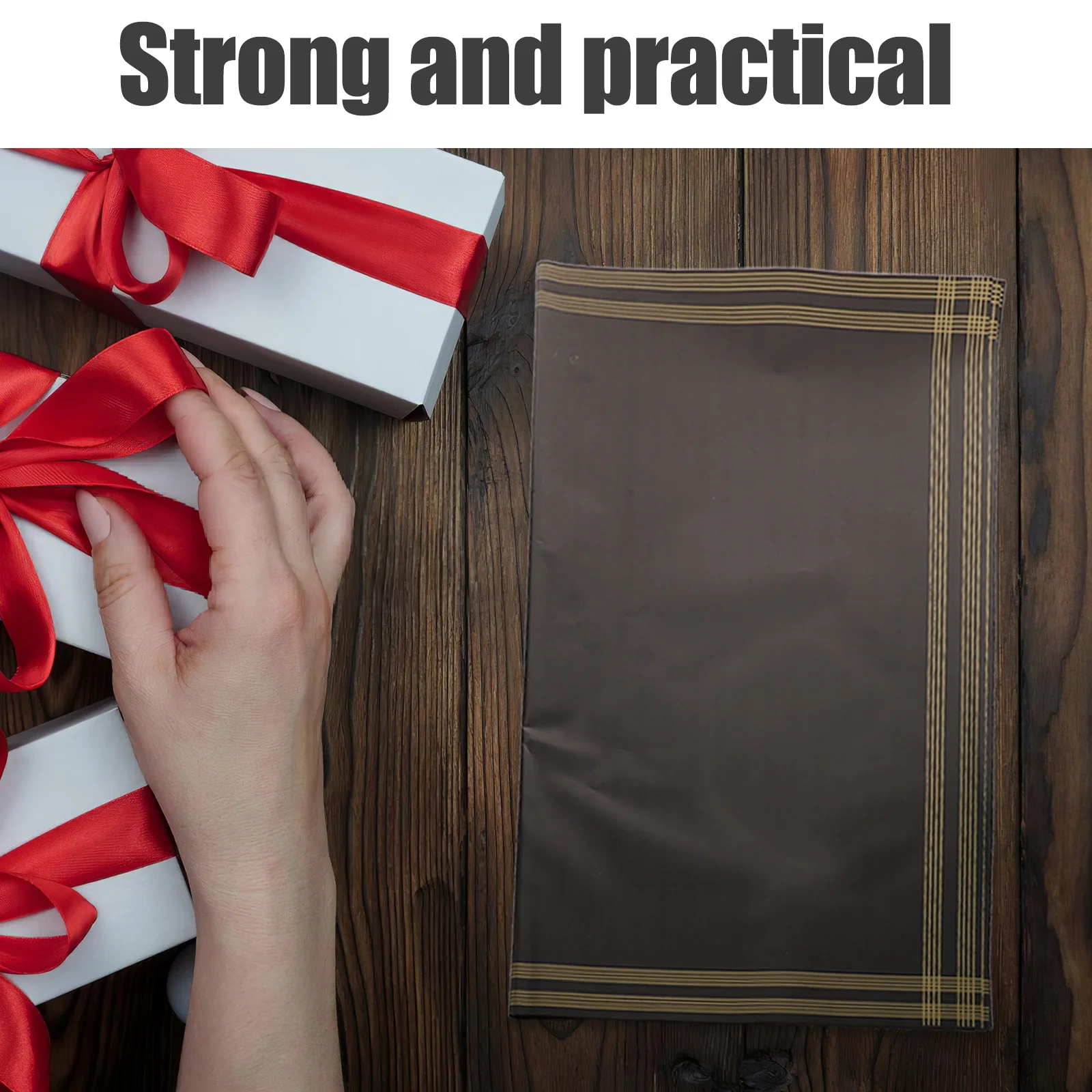 Waterproof Flower Bouquet Wrapping Paper Black Gold Trim Plastic Floral Packaging Sheet For Weddings Birthdays Outdoor
Waterproof Flower Bouquet Wrapping Paper Black Gold Trim Plastic Floral Packaging Sheet For Weddings Birthdays Outdoor