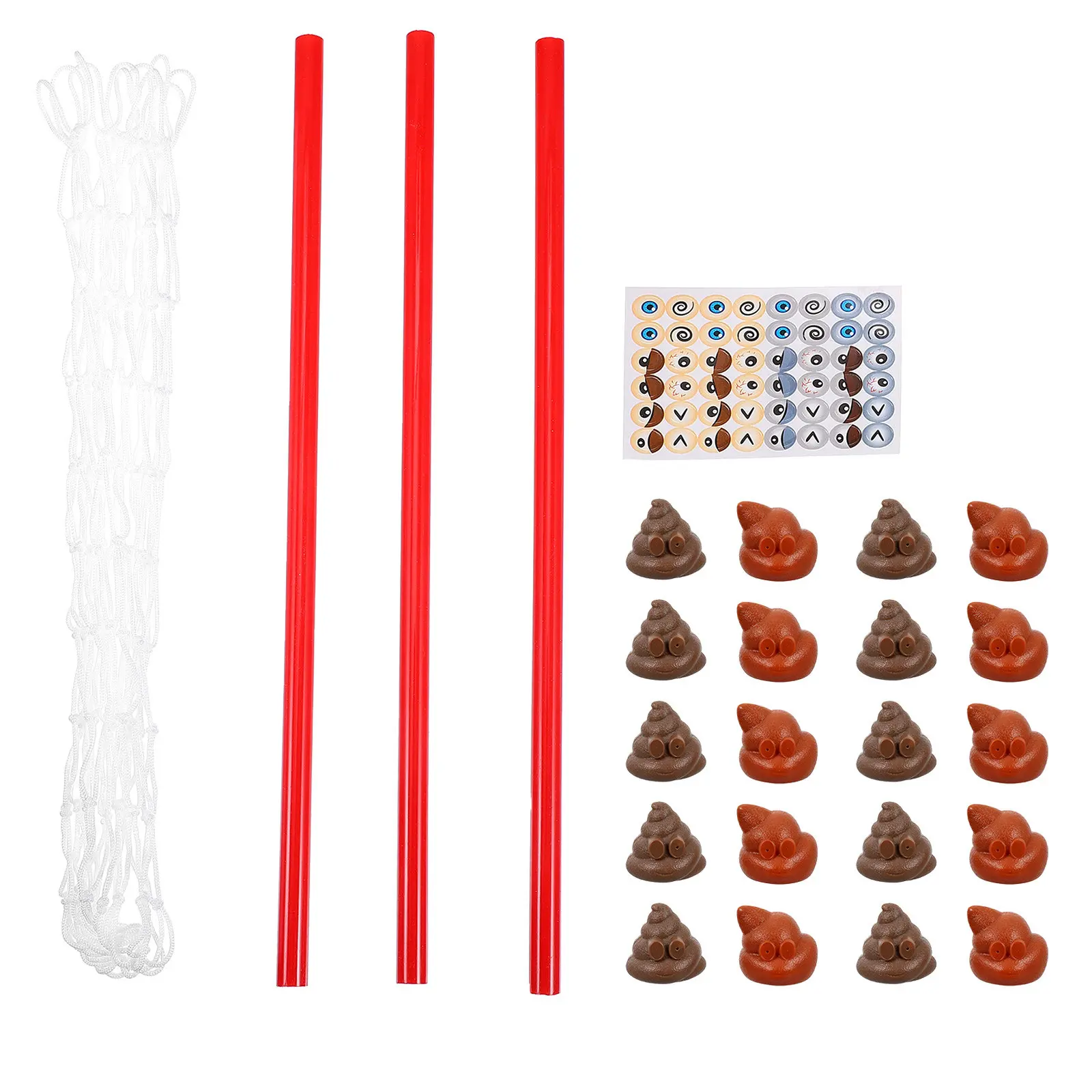 1Set Premium Plastic Cartoon Poo-Shaped Tossing Game Prop for Kids Adults Outdoor Yard Garden Play Sensory Training Fun Prank
1Set Premium Plastic Cartoon Poo-Shaped Tossing Game Prop for Kids Adults Outdoor Yard Garden Play Sensory Training Fun Prank