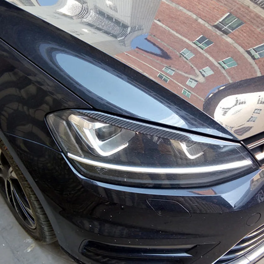For Volkswagen Golf 7 MK7 2012-2020 Headlight Eyebrow Carbon Fiber Exterior Modification Sticker
For Volkswagen Golf 7 MK7 2012-2020 Headlight Eyebrow Carbon Fiber Exterior Modification Sticker