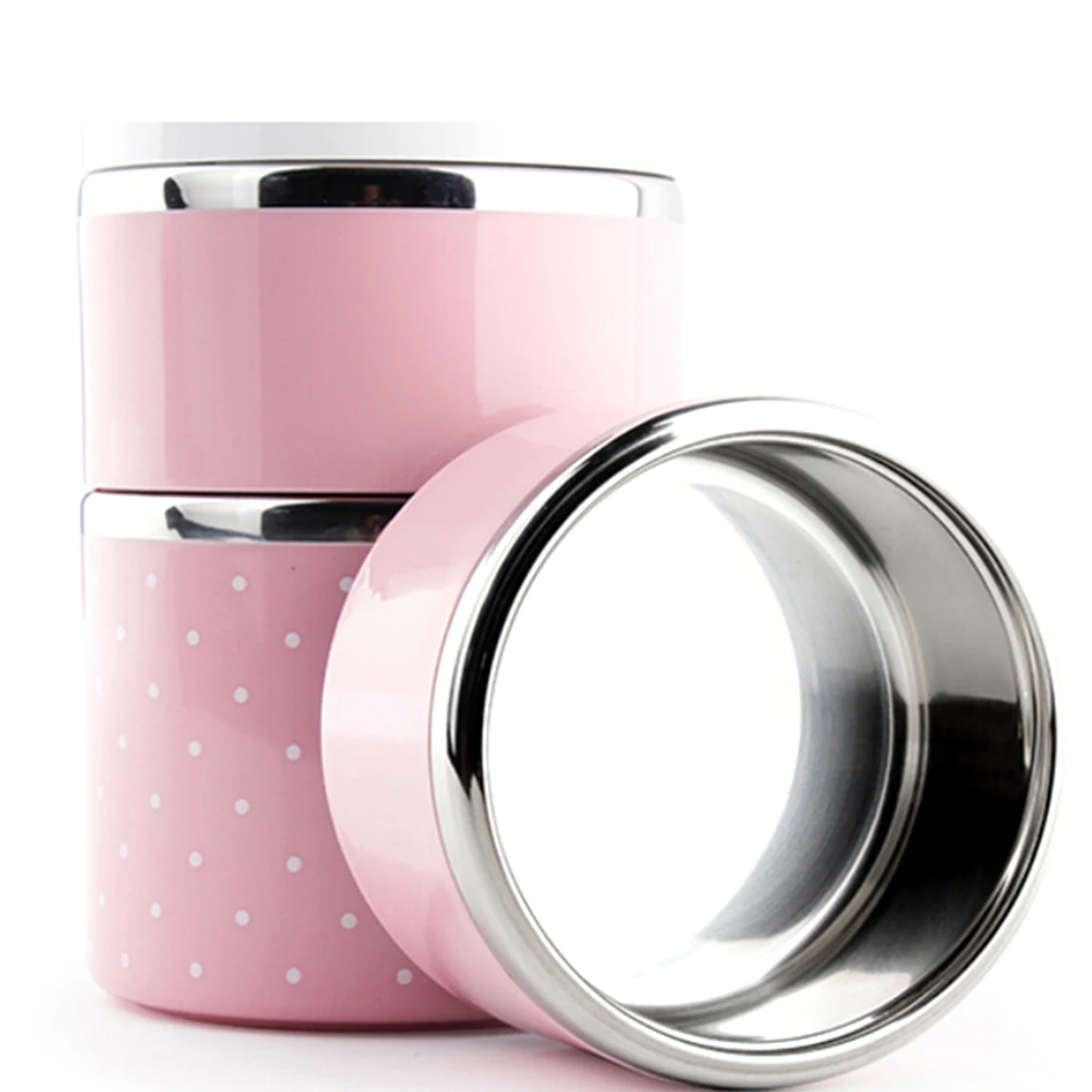2pcs Stainless Steel Lunch Box Insulated Multi Layer Portable Thermal for Adults Students 450ml Kitchen Bar Supplies
2pcs Stainless Steel Lunch Box Insulated Multi Layer Portable Thermal for Adults Students 450ml Kitchen Bar Supplies