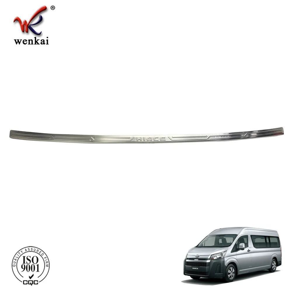 For Toyota Hiace 2019 2020 Car plastic rear bumper protection window sill trunks decorative plate Stainless steel Rear guard
For Toyota Hiace 2019 2020 Car plastic rear bumper protection window sill trunks decorative plate Stainless steel Rear guard