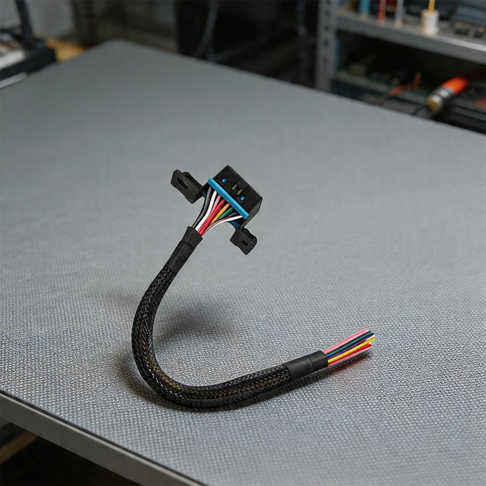 Compact Female Pigtail Cable with Mount Bracket for OBDII Port Diagnostic Tools on Light and Heavy Duty Vehicles
Compact Female Pigtail Cable with Mount Bracket for OBDII Port Diagnostic Tools on Light and Heavy Duty Vehicles