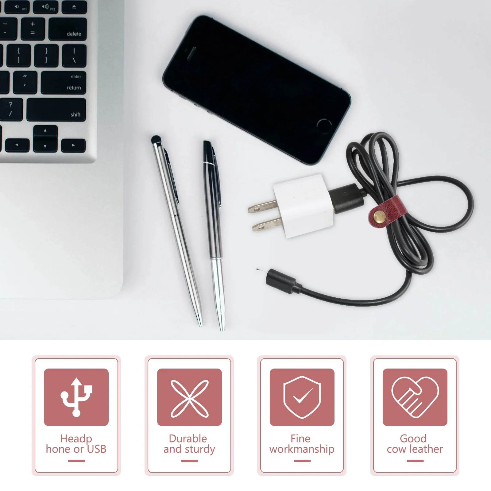 24Pcs High-Quality Cord Organizers Reusable Cable Tie Keepers for Neat Desk Setup Portable Wire Management
24Pcs High-Quality Cord Organizers Reusable Cable Tie Keepers for Neat Desk Setup Portable Wire Management