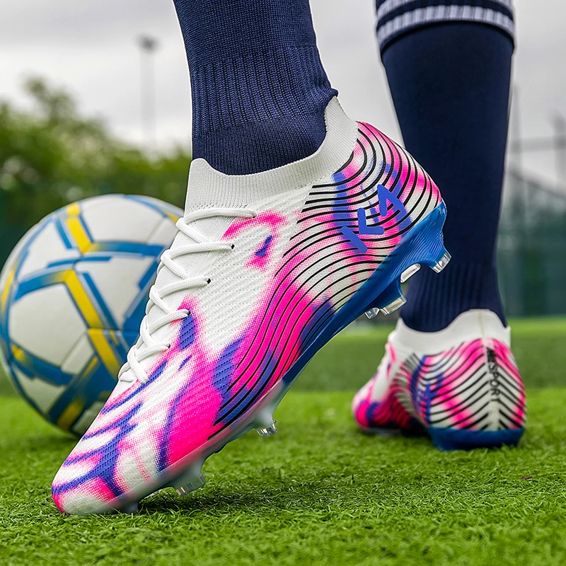 Unisex Breathable Field Football Cleats Streamlined Wear Resistant Design Shock Absorbing Non Slip ArtificialTraining Shoes
Unisex Breathable Field Football Cleats Streamlined Wear Resistant Design Shock Absorbing Non Slip ArtificialTraining Shoes