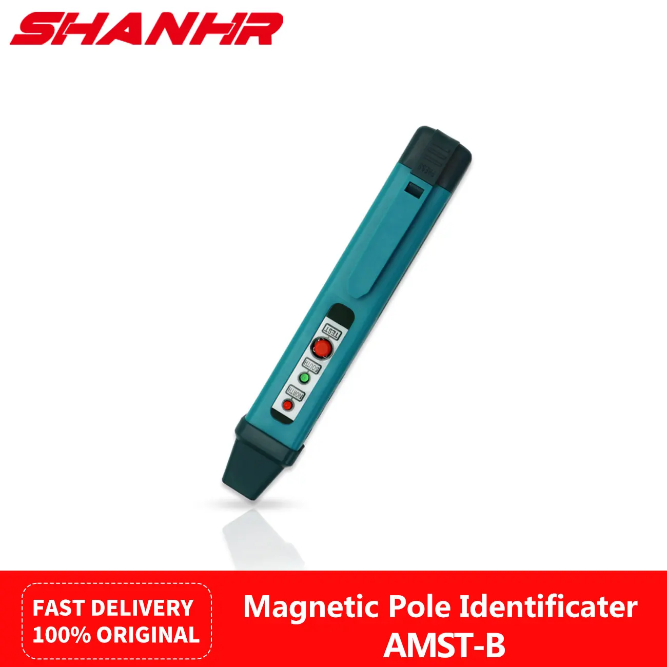 Портативный прибор SHANHR для определения полярности N/S и идентификации магнитных полей с 2 светодиодными индикаторами
Портативный прибор SHANHR для определения полярности N/S и идентификации магнитных полей с 2 светодиодными индикаторами