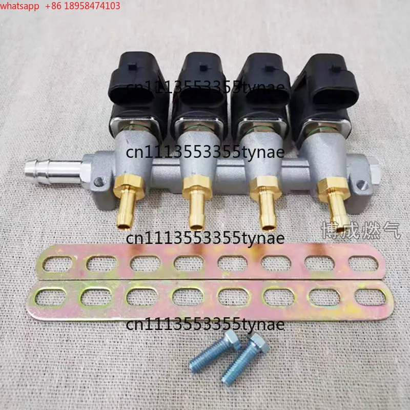 4Cyl 2ohm Cng Lpg Injector Rail Gnv Sequential Fuel Injection System Injector Rail for Kits
4Cyl 2ohm Cng Lpg Injector Rail Gnv Sequential Fuel Injection System Injector Rail for Kits