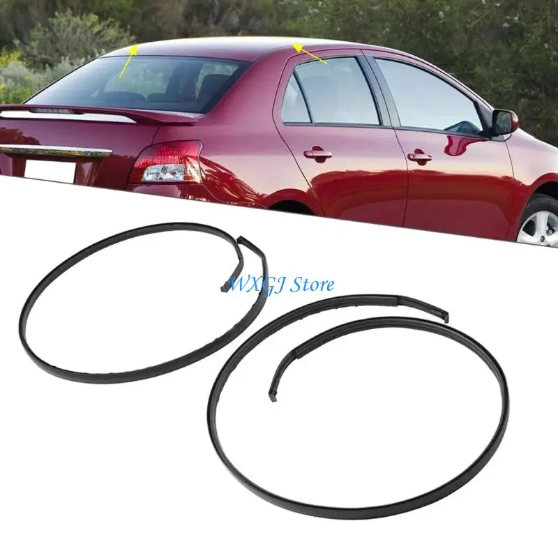 37JE 1 Pair Roof Rubber Strips 75555-12120 75556-12120 for 2004-2007 Weatherstrip Waterproof Rain Seal Replacement
37JE 1 Pair Roof Rubber Strips 75555-12120 75556-12120 for 2004-2007 Weatherstrip Waterproof Rain Seal Replacement