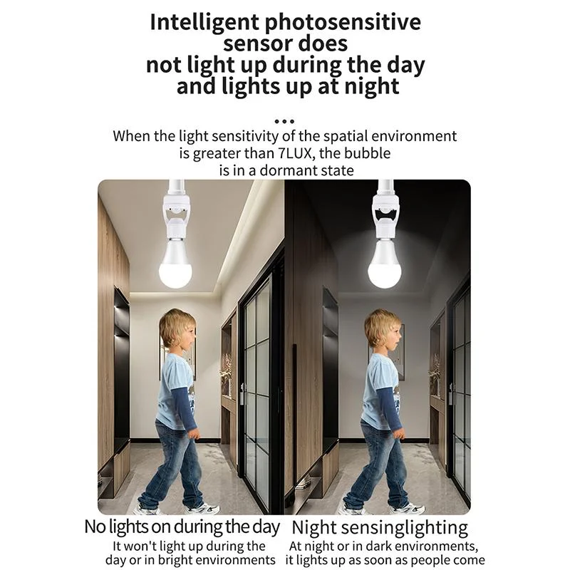 360 Degrees Human Induction Motion Sensor Lamp Socket Base AC85-265V Delay Time Switch E27 Base Holder Socket Adapter
360 Degrees Human Induction Motion Sensor Lamp Socket Base AC85-265V Delay Time Switch E27 Base Holder Socket Adapter