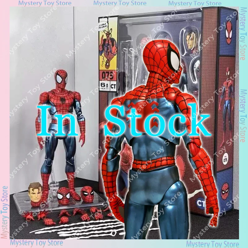 Genuine In Stock Ct Toys Spiderman Mafex 075 Figure The Anazing Spider-Man Comic Ver Mafex 185 Anime Action Figure Figurine Gift
Genuine In Stock Ct Toys Spiderman Mafex 075 Figure The Anazing Spider-Man Comic Ver Mafex 185 Anime Action Figure Figurine Gift