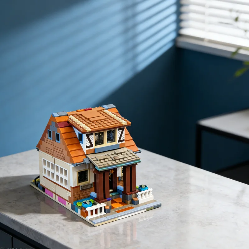 916pcs MOC The Burrow Bungalow Modular Streetscape Model Building Blocks Architecture Toys Christmas Gifts Education Kids Idea
916pcs MOC The Burrow Bungalow Modular Streetscape Model Building Blocks Architecture Toys Christmas Gifts Education Kids Idea