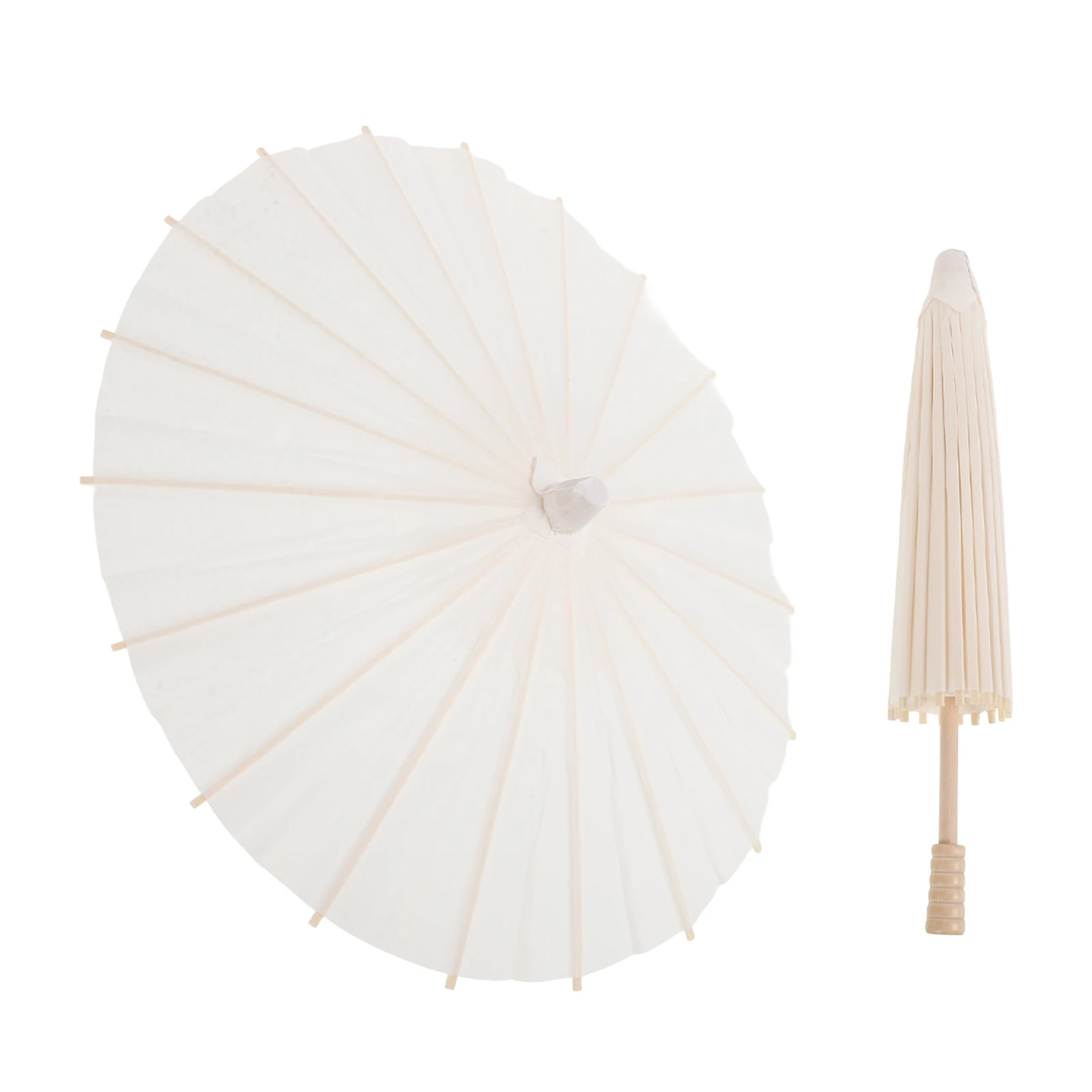 2 Pcs Blank Oiled Paper Umbrella White Color 30cm Diameter for DIY Decorations Handicraft Miniature Parasols Kids
2 Pcs Blank Oiled Paper Umbrella White Color 30cm Diameter for DIY Decorations Handicraft Miniature Parasols Kids