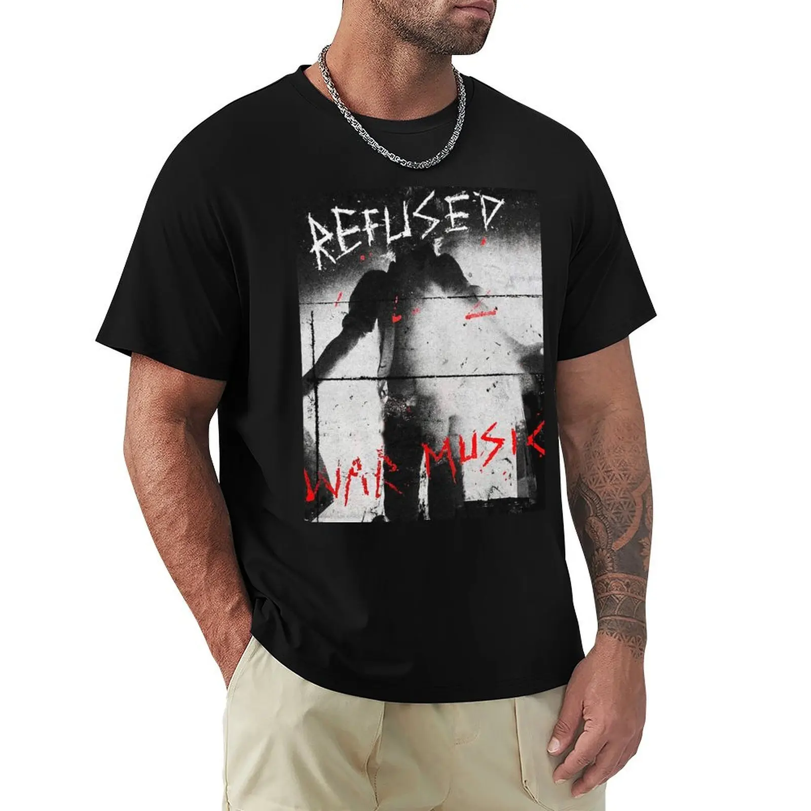 REFUSED BAND T-Shirt tshirts personalised T-shirts oversize tops t shirt men 100℅ cotton
REFUSED BAND T-Shirt tshirts personalised T-shirts oversize tops t shirt men 100℅ cotton