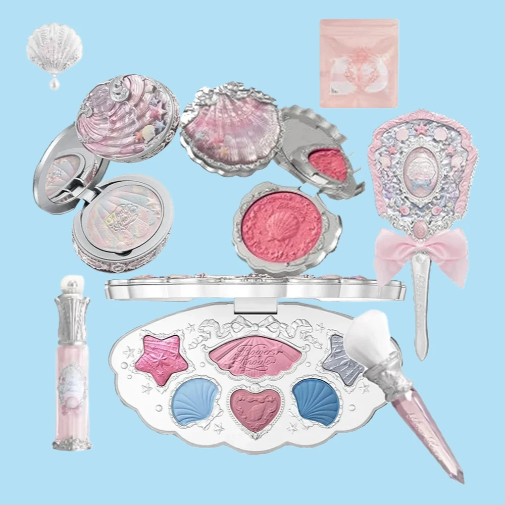 Flower Knows Shell Jewelry Essence Shimmer Lip Gloss Blush For Cheek Red Makeup Pearl Eye Shadow Ocean Mysterious Gift Box
Flower Knows Shell Jewelry Essence Shimmer Lip Gloss Blush For Cheek Red Makeup Pearl Eye Shadow Ocean Mysterious Gift Box