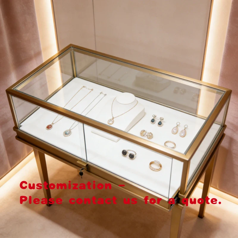 custom.Modern Luxury LED Glass Jewelry Display Cabinet Customizable-Standing Showcase Mall Use
custom.Modern Luxury LED Glass Jewelry Display Cabinet Customizable-Standing Showcase Mall Use