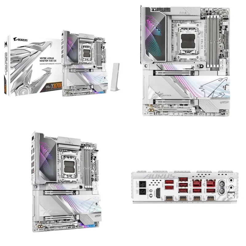 【CHIMU HOME】X870E ATX AM5 Gaming Mainboard USB4 Interface 4 Channel DDR5 Max 256GB For Ryzen 9000 CPU
【CHIMU HOME】X870E ATX AM5 Gaming Mainboard USB4 Interface 4 Channel DDR5 Max 256GB For Ryzen 9000 CPU