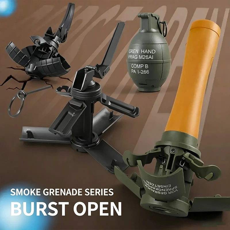 22R M24 Tactical Grenade Model Toy Plastic Smoke Dummy Grenade for Outdoor CS Airsoft Battle Game
22R M24 Tactical Grenade Model Toy Plastic Smoke Dummy Grenade for Outdoor CS Airsoft Battle Game