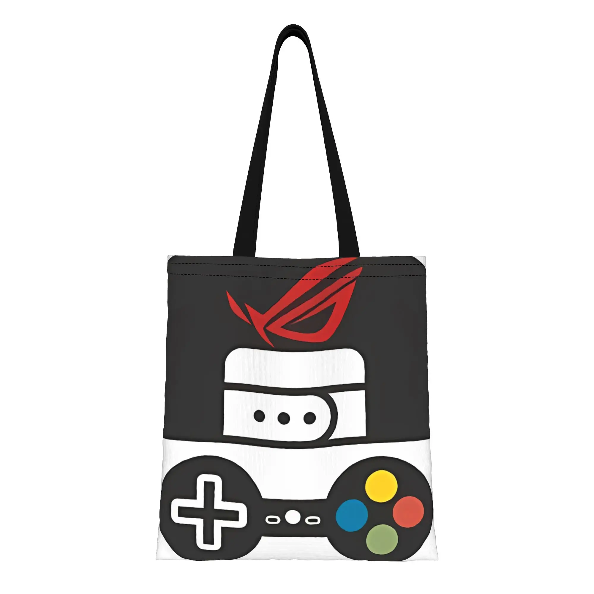 Rog Gamer Head Canvas Woman Tote Bag for Shopping Travel Outdoor Heavy Duty Shoulder Handbag Graduation Youth Day gift
Rog Gamer Head Canvas Woman Tote Bag for Shopping Travel Outdoor Heavy Duty Shoulder Handbag Graduation Youth Day gift