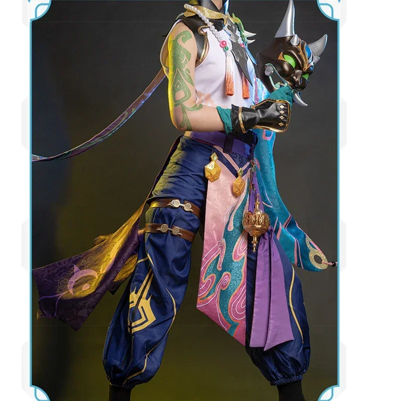 Cosbao Anime Genshin Impact Xiao Cosplay Costume Carnival Halloween Party Performance Outfit Game Suit Uniform Drop Ship
Cosbao Anime Genshin Impact Xiao Cosplay Costume Carnival Halloween Party Performance Outfit Game Suit Uniform Drop Ship