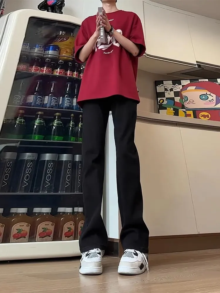 Мужские джинсы American Vibe с удлиненными прямыми штанинами, тонкие, в стиле High Street, облегающие брюки, повседневные брюки для подростков и...
Мужские джинсы American Vibe с удлиненными прямыми штанинами, тонкие, в стиле High Street, облегающие брюки, повседневные брюки для подростков и...