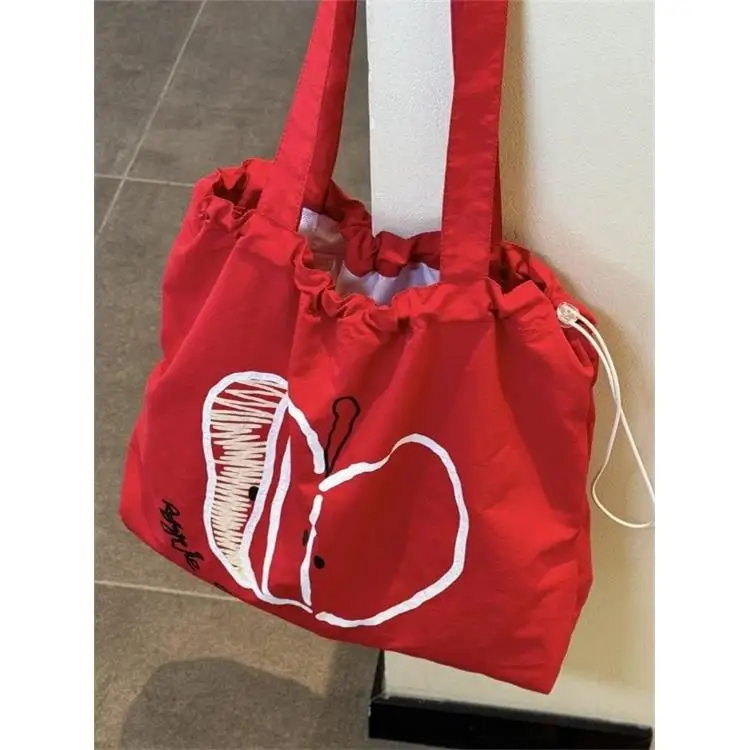New Cord Drawstring Canvas Tote Bag Versatile Lightweight Commuter Large Capacity Shoulder Bag Simple British Style Bag
New Cord Drawstring Canvas Tote Bag Versatile Lightweight Commuter Large Capacity Shoulder Bag Simple British Style Bag