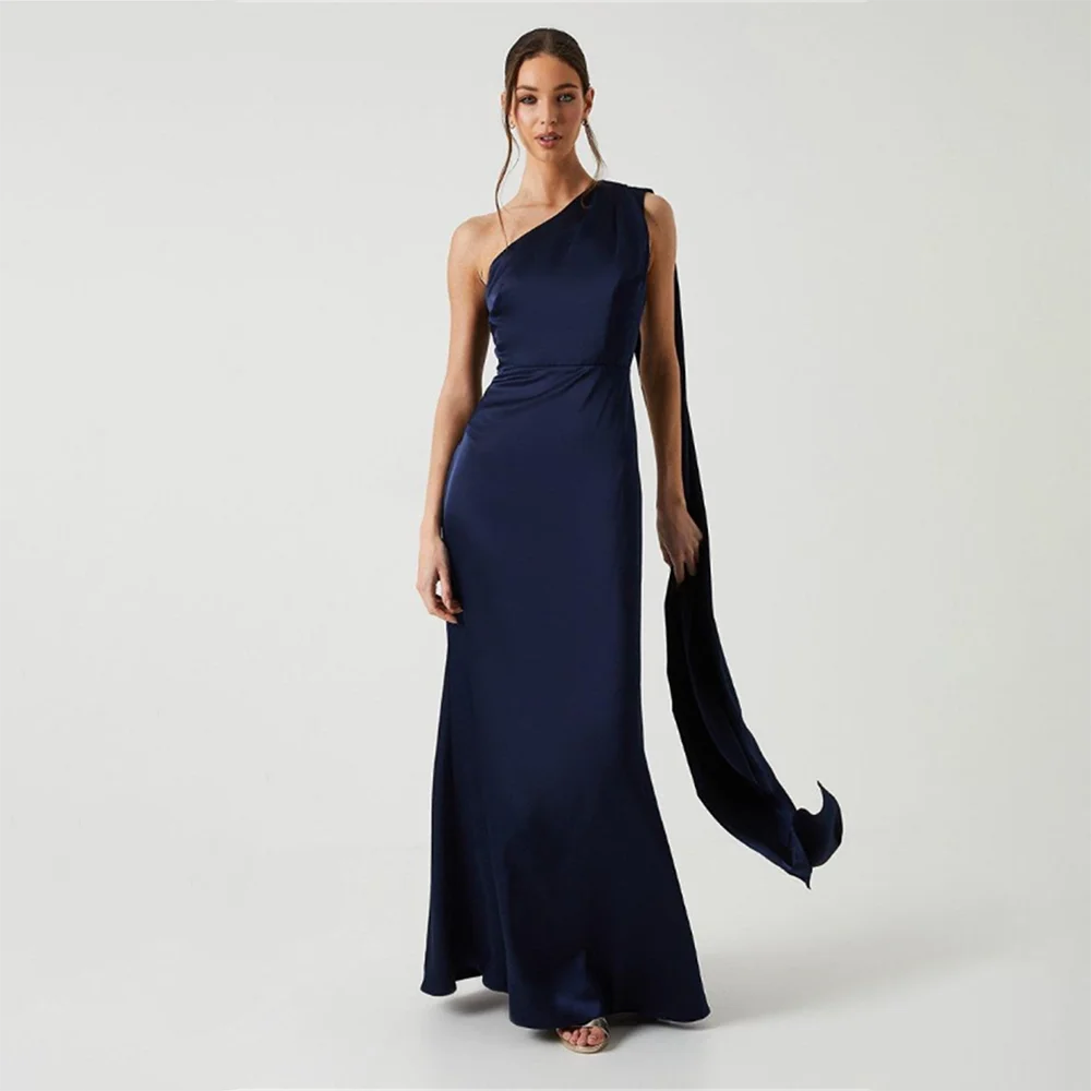 Женские вечерние платья для торжественных мероприятий, с одним открытым плечом, плиссированные, в стиле русалка, без рукавов, для выпускного вечера, элегантные коктейльные платья для вечеринок
Женские вечерние платья для торжественных мероприятий, с одним открытым плечом, плиссированные, в стиле русалка, без рукавов, для выпускного вечера, элегантные коктейльные платья для вечеринок