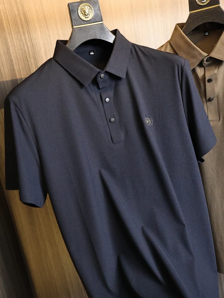 Summer Ice Silk Shirt Men's Short Sleeve Flip Collar Comfortable Breathable Fashionable Urban Style Moisture W...
Summer Ice Silk Shirt Men's Short Sleeve Flip Collar Comfortable Breathable Fashionable Urban Style Moisture W...
