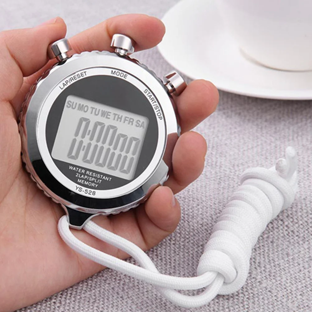 1Pcs Large Display Stopwatch Lightweight Electronic Timer Portable Sports Movement Chronograph for Running Racing Swimming
1Pcs Large Display Stopwatch Lightweight Electronic Timer Portable Sports Movement Chronograph for Running Racing Swimming