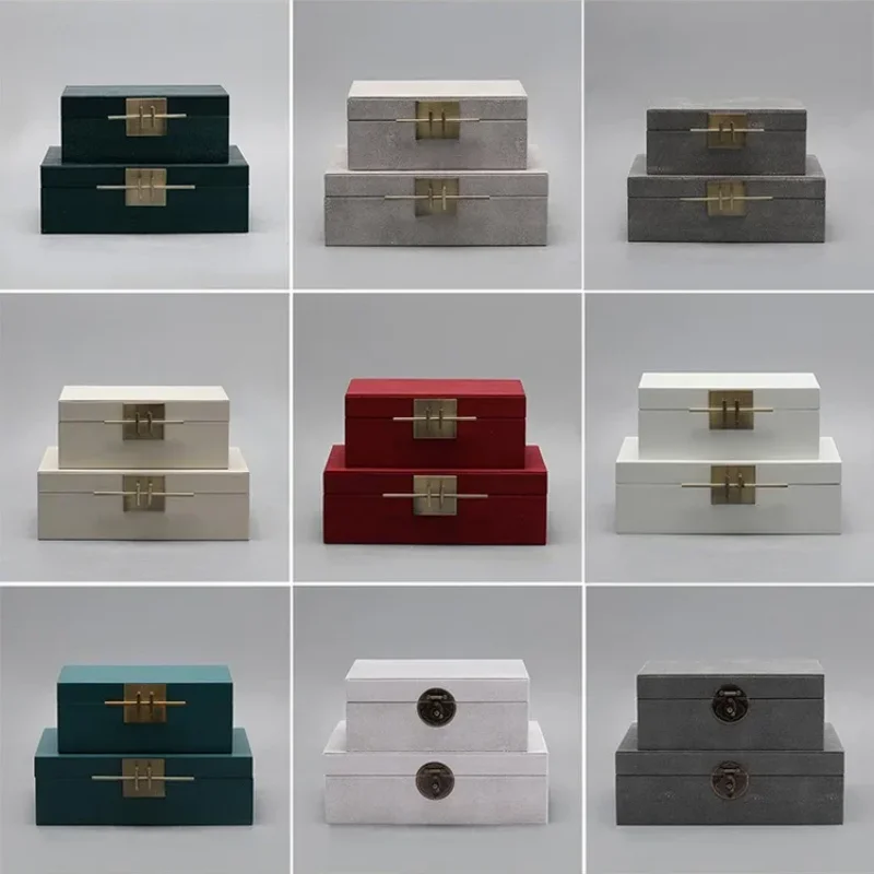 Sample room decoration box retro wooden cosmetic storage new Chinese style bedroom ornament home organizer
Sample room decoration box retro wooden cosmetic storage new Chinese style bedroom ornament home organizer