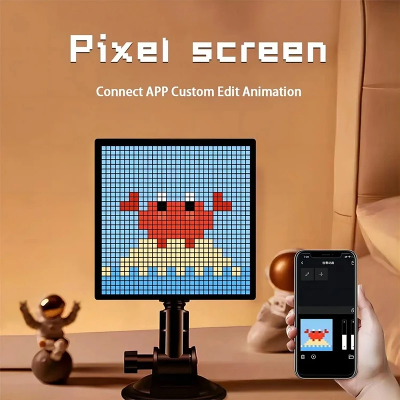 LED Pixel APP Cellphone Control Display Programmable Night Light LED Screen For Gaming Decoration Business
LED Pixel APP Cellphone Control Display Programmable Night Light LED Screen For Gaming Decoration Business