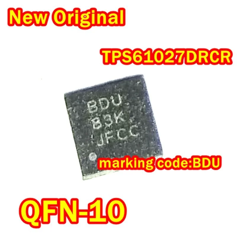 1Pcs to 100Pcs New Original Tps61027Drcr Qfn-10 Marking Code:Bdu 96% Efficient Synchronous Boost Converter
1Pcs to 100Pcs New Original Tps61027Drcr Qfn-10 Marking Code:Bdu 96% Efficient Synchronous Boost Converter