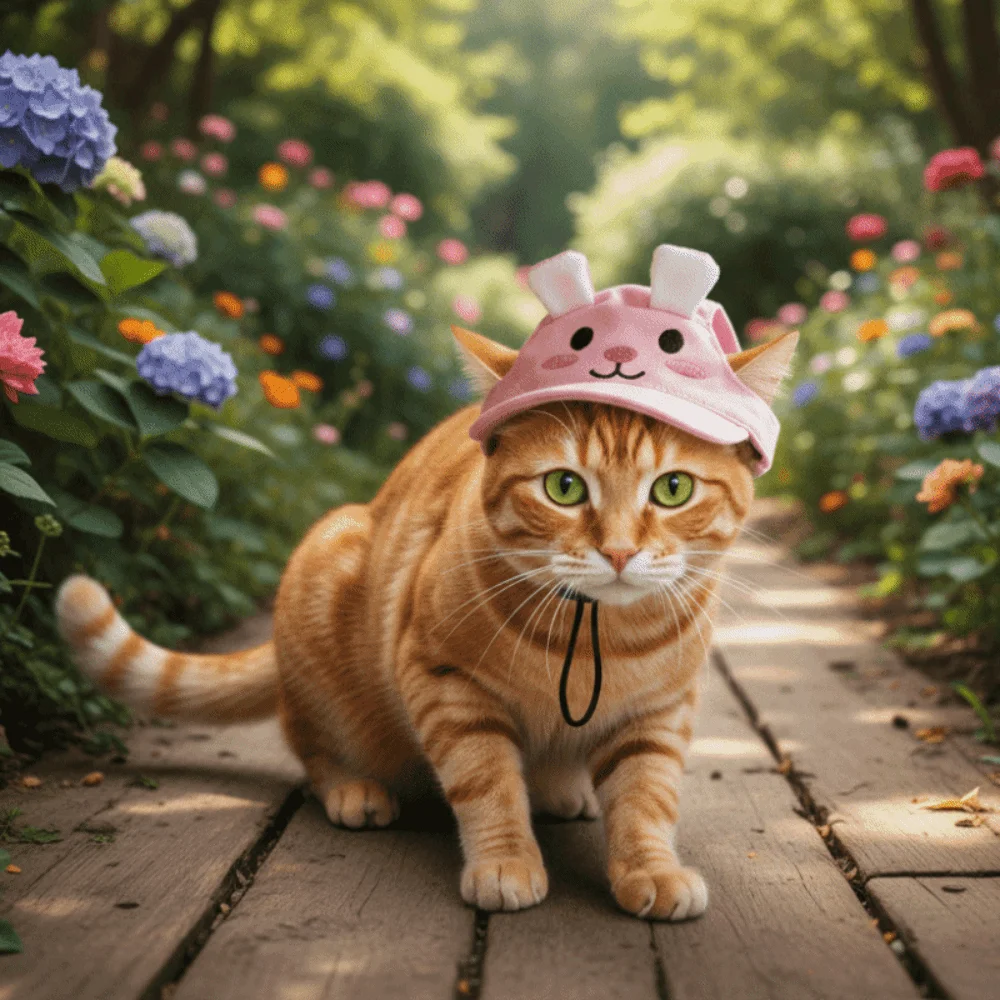 Cat Bucket Hat Cartoon Pet Sun Hat Adjustable Animal Pattern Cat Sunshade Cap Breathable with Ear Holes Pet Baseball Cap Travel
Cat Bucket Hat Cartoon Pet Sun Hat Adjustable Animal Pattern Cat Sunshade Cap Breathable with Ear Holes Pet Baseball Cap Travel