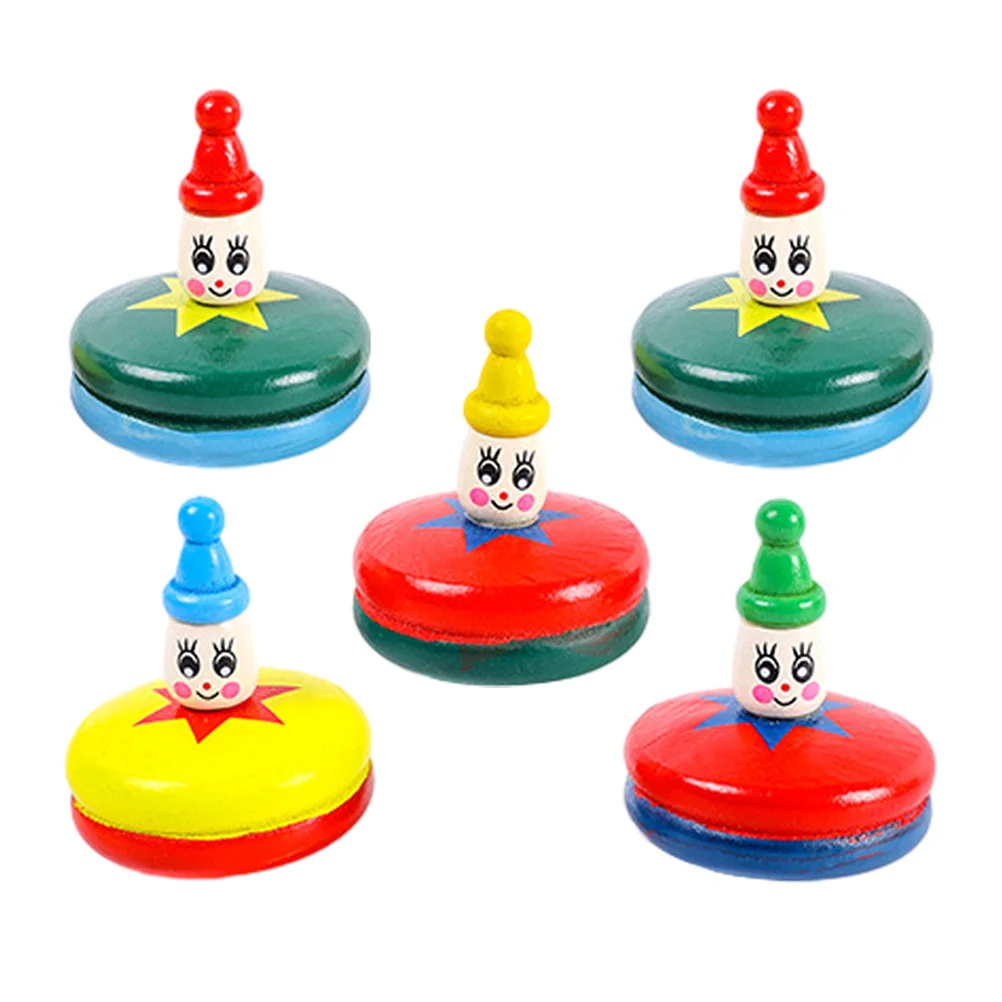 5Pcs Manual Cartoon Wood Gyroscope Kid Hand Spin Mini Wood Gyro Party Favor Birthday Gift Fun Educational Plaything
5Pcs Manual Cartoon Wood Gyroscope Kid Hand Spin Mini Wood Gyro Party Favor Birthday Gift Fun Educational Plaything