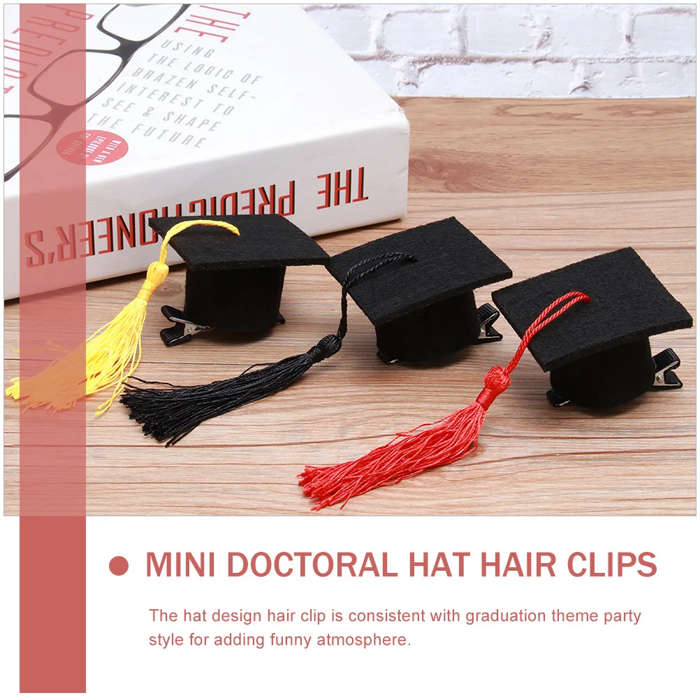 2pcs Graduation Hat Hair Clips Hat Hair Clips Mini Doctoral Cap Accessories Party Props Hairstyling Aids Photo Fun Memories
2pcs Graduation Hat Hair Clips Hat Hair Clips Mini Doctoral Cap Accessories Party Props Hairstyling Aids Photo Fun Memories