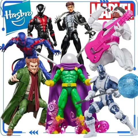 Oryginalna figurka akcji Hasbro Marvel Legends Mysterio Blue Beetle Hobgoblin Miguel O'Hara Eddie Brock Spider-Man 2099 Blue