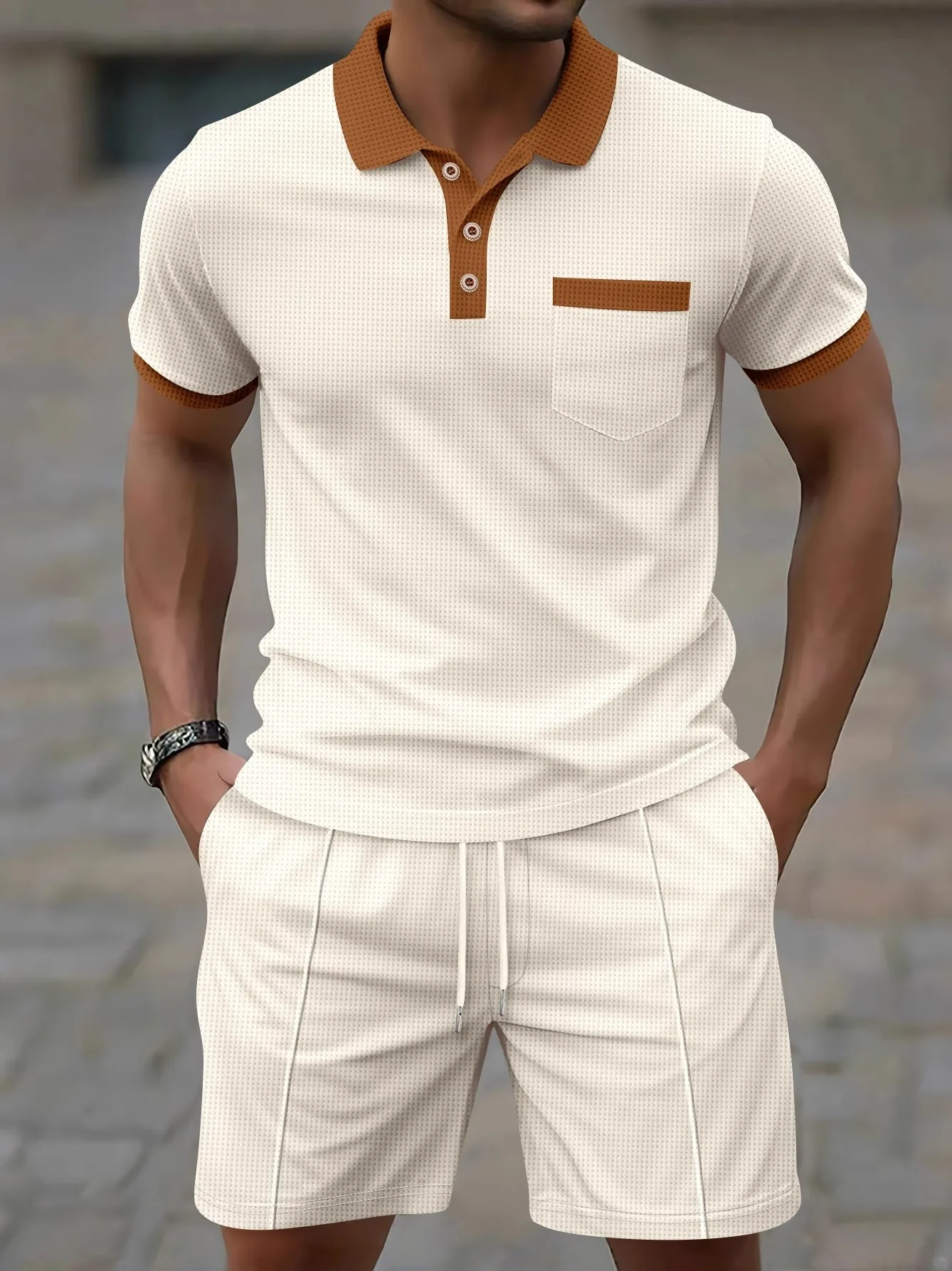 Летний новый мужской комплект irt And orts с Patch ket Button Color Blo ort Sve ort Pants Ансамбль для молодежи
Летний новый мужской комплект irt And orts с Patch ket Button Color Blo ort Sve ort Pants Ансамбль для молодежи